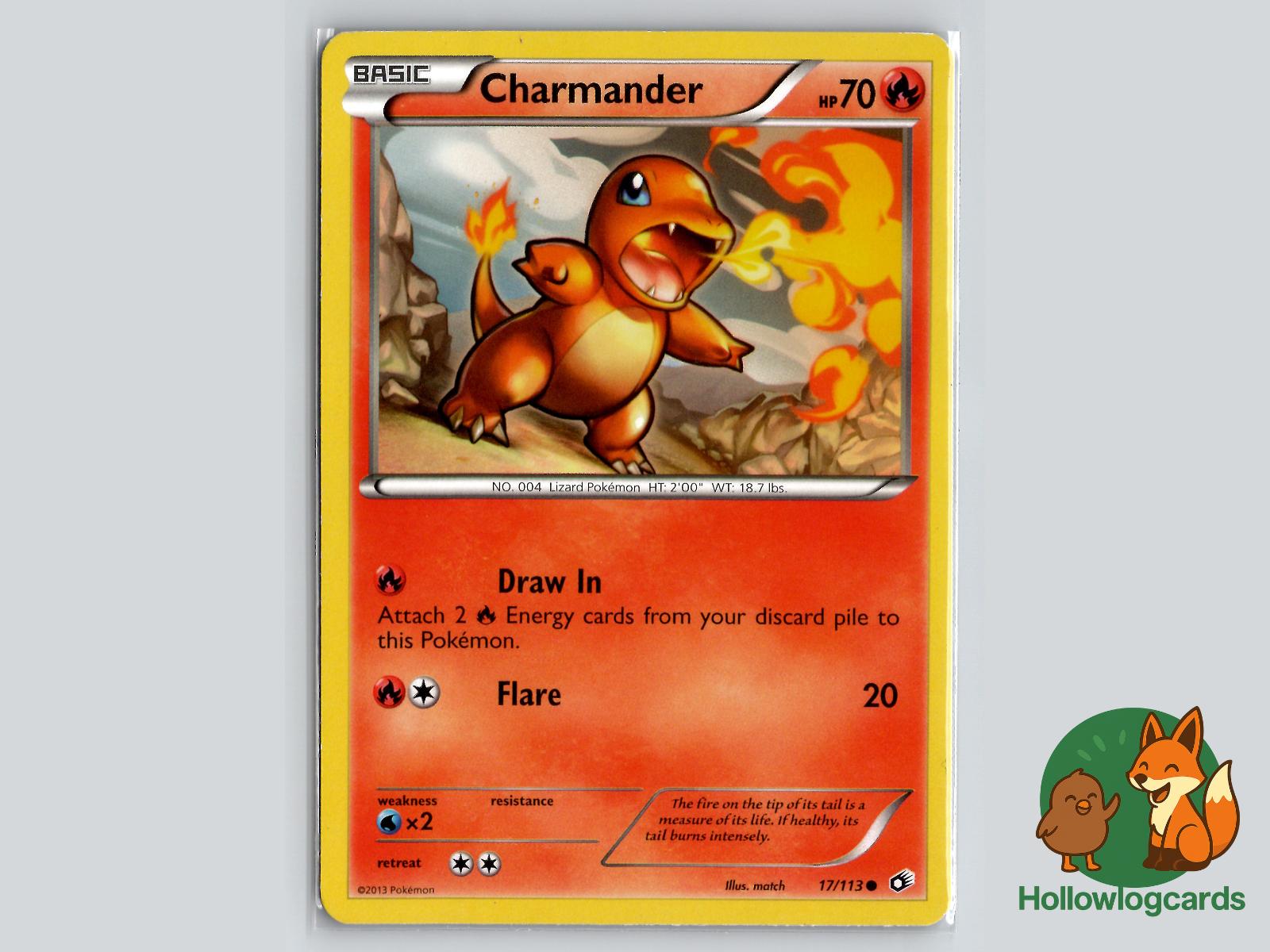 Charmander (17/113) - Legendary Treasures Pokémon Card