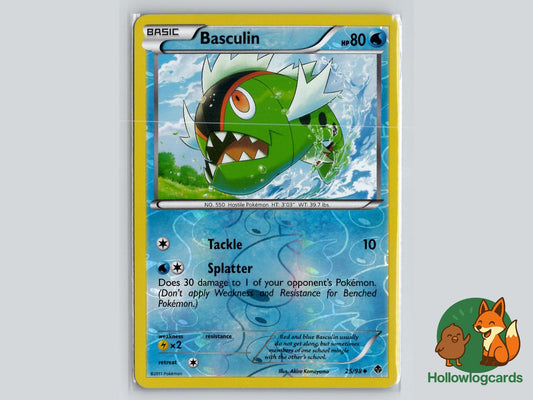 Basculin (25/98) - Emerging Powers Pokémon Card