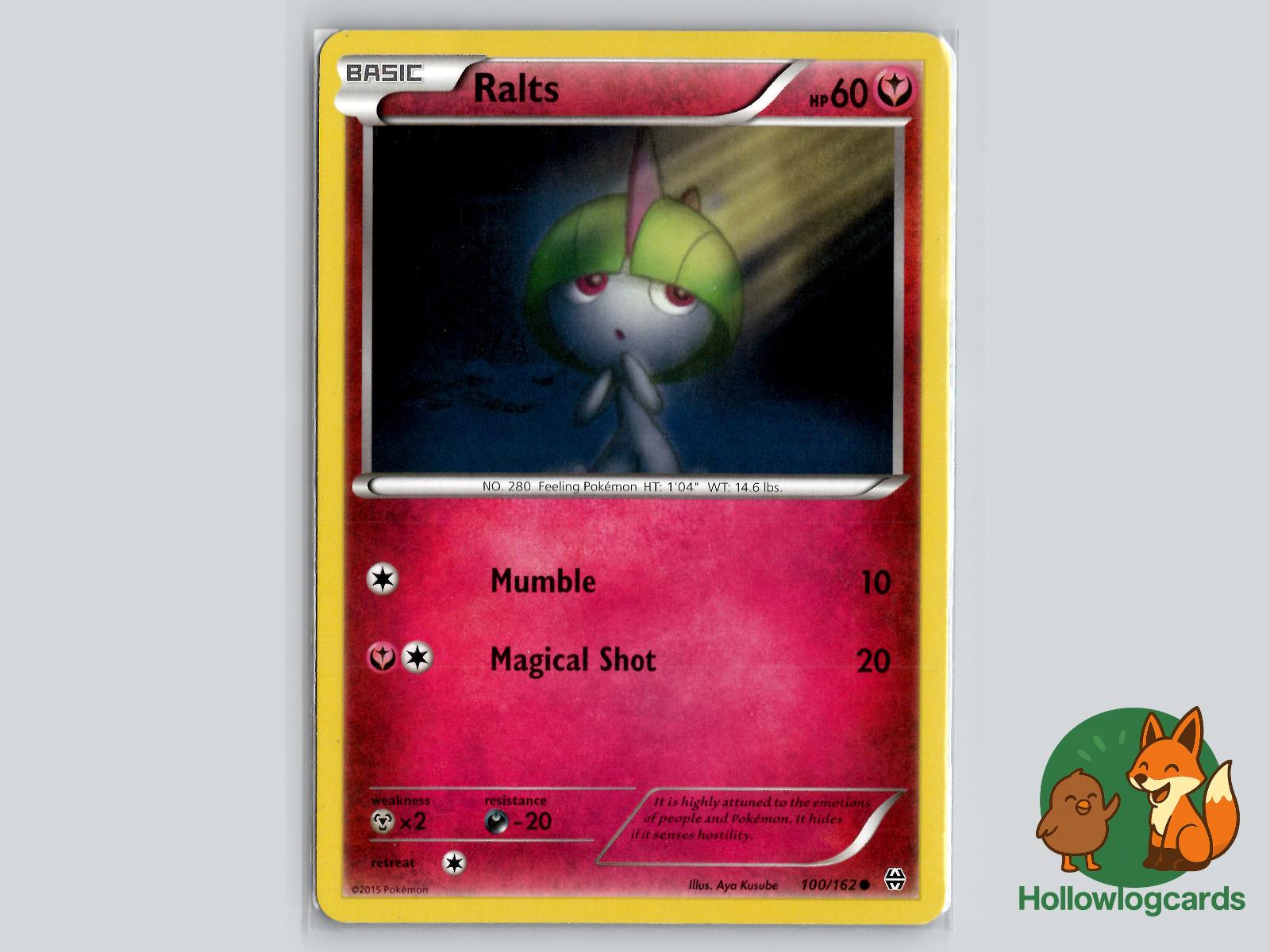 Ralts (100/162) - BREAKthrough Pokémon Card