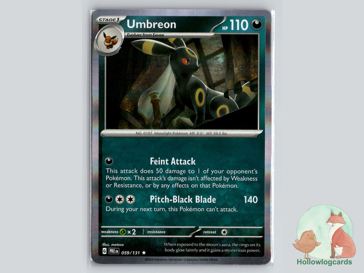 Umbreon (059/131) - Prismatic Evolutions Pokémon Card