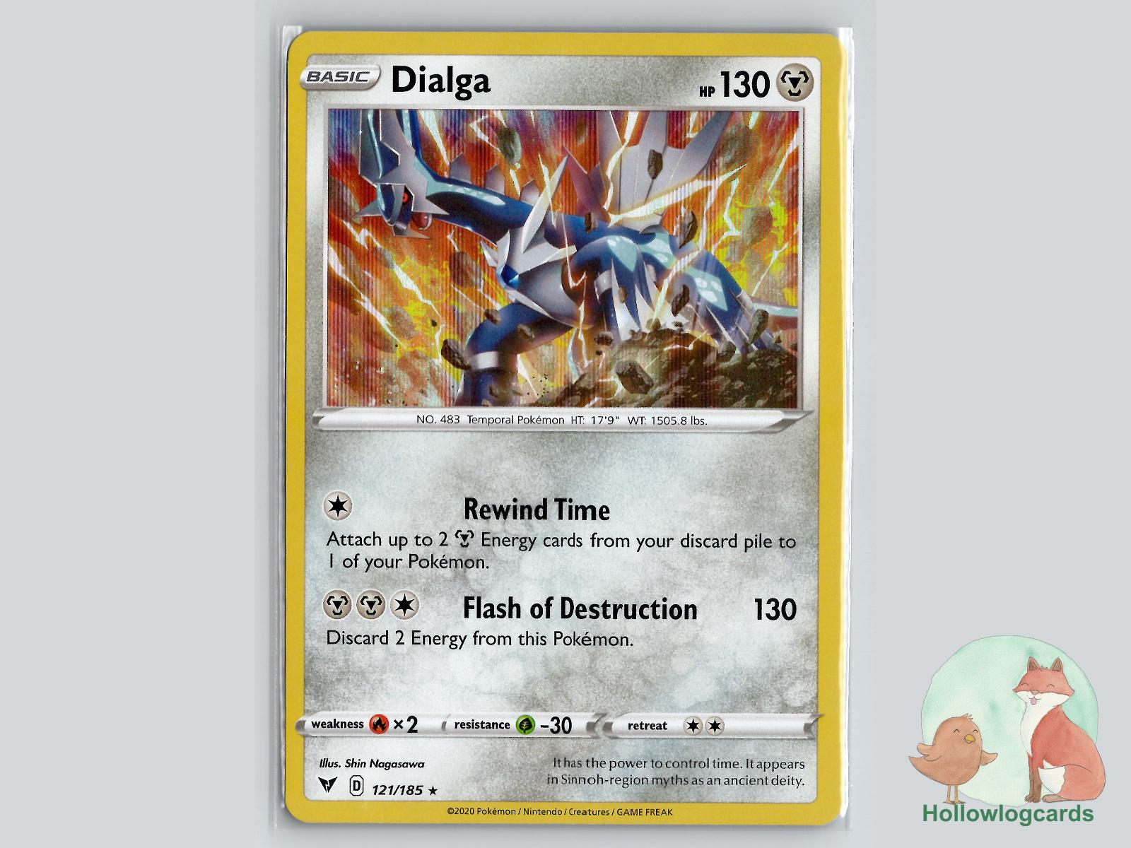 Dialga (121/185) - Vivid Voltage Pokémon Card