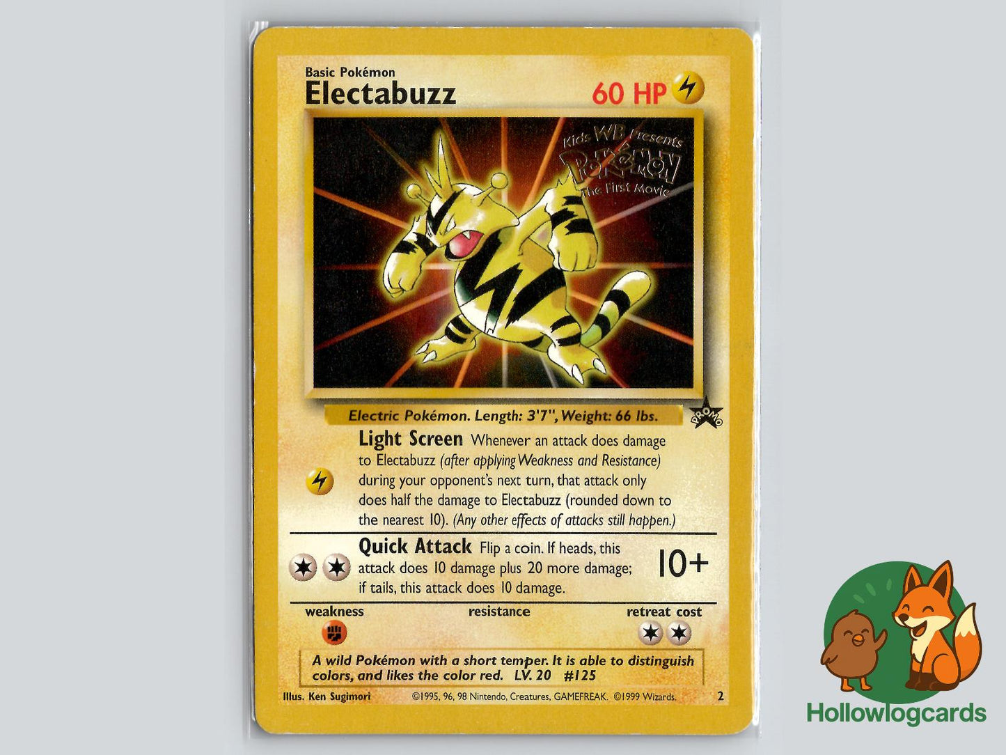 Electabuzz (2) - Wizards Black Star Promos Pokémon Card