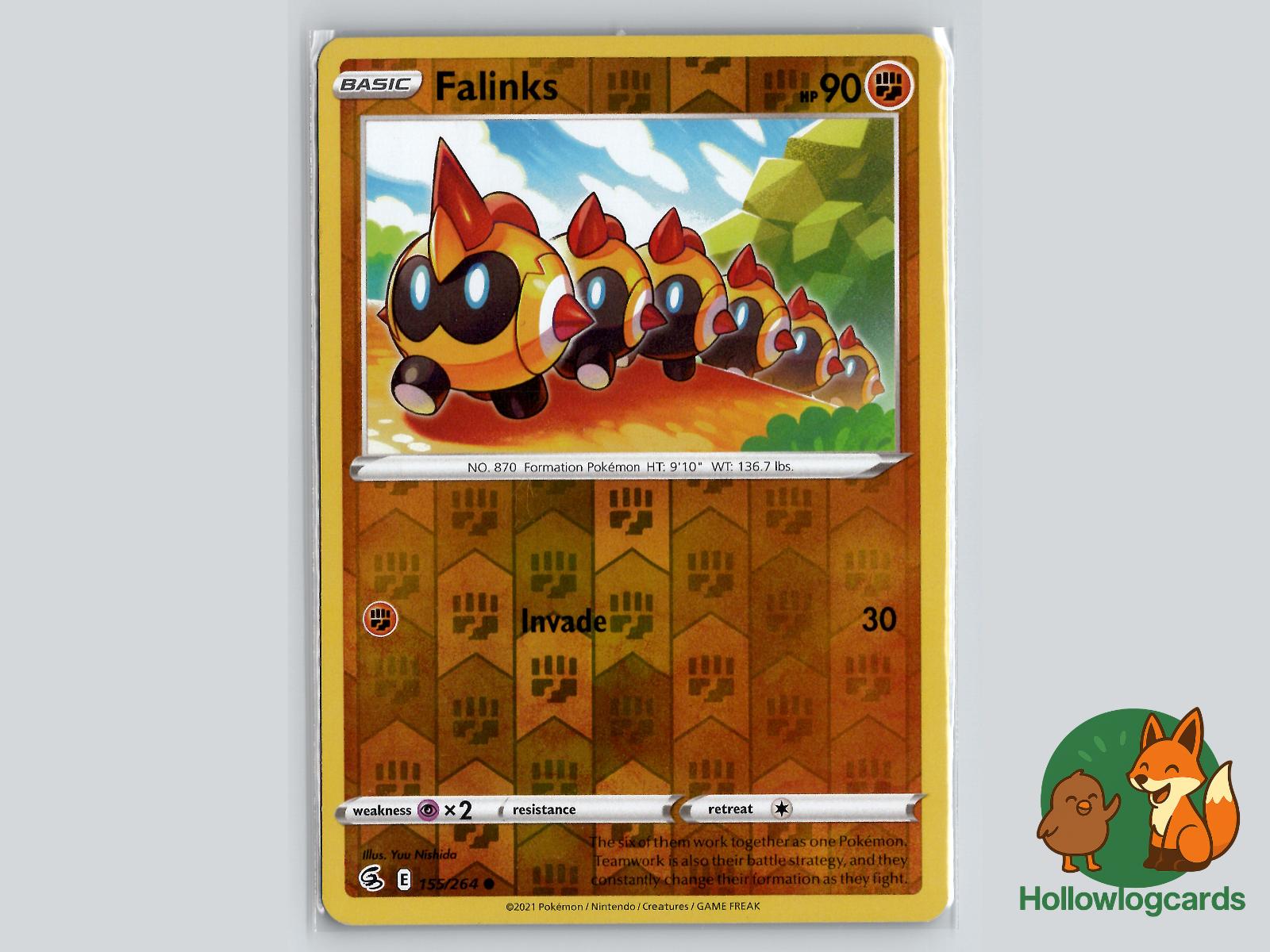 Falinks (155/264) - Fusion Strike Pokémon Card