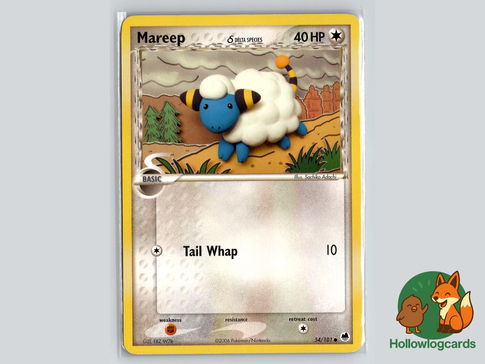Mareep (54/101) - Dragon Frontiers Pokémon Card
