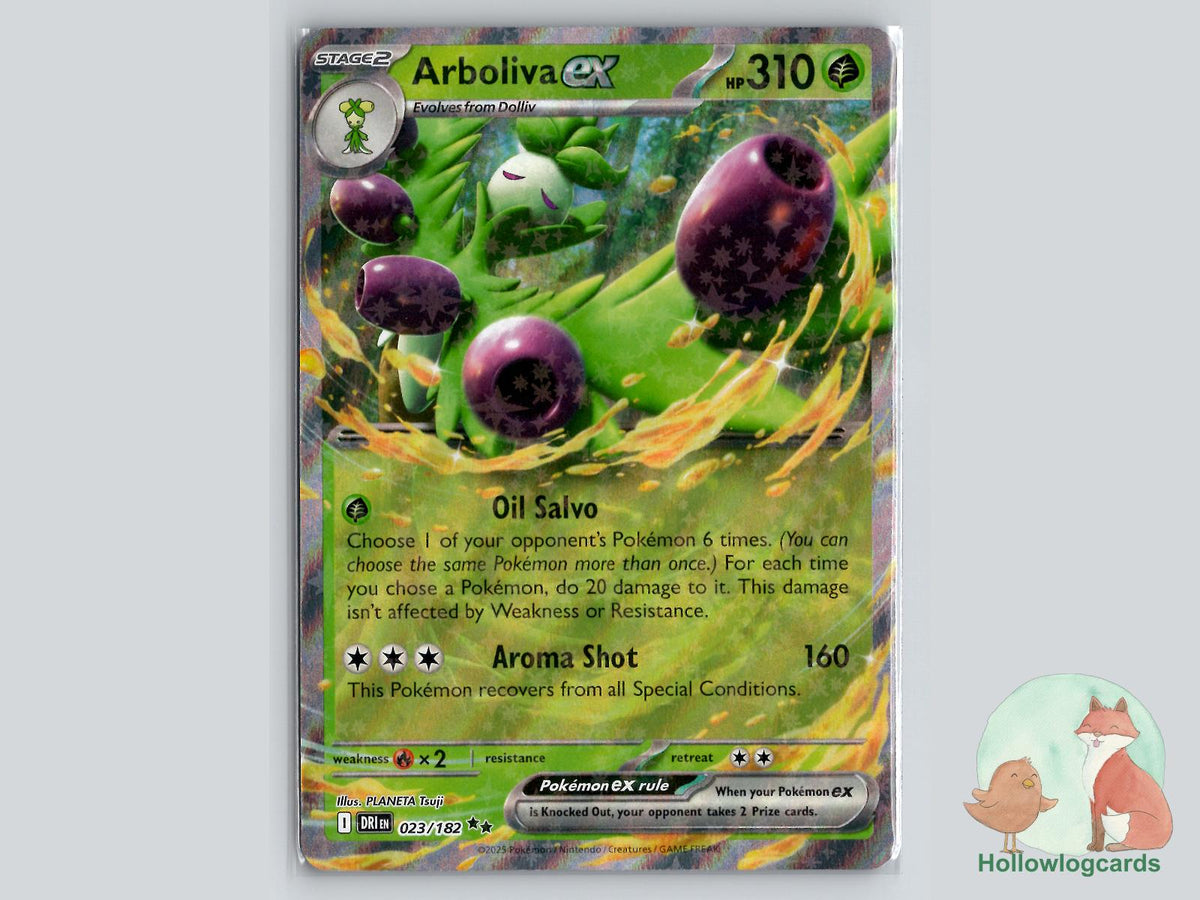 Arboliva ex (023/182) - Destined Rivals Pokémon Card