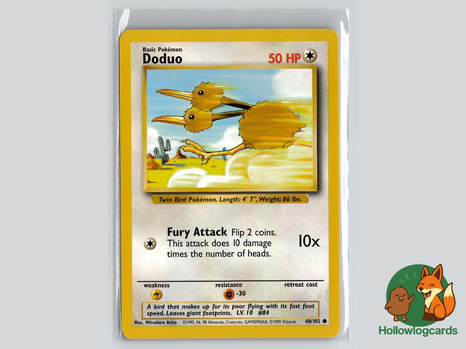 Doduo (48/102) - Base Pokémon Card
