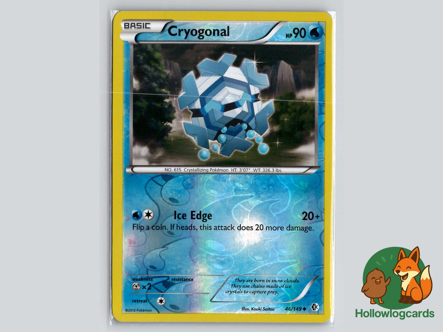 Cryogonal (46/149) - Boundaries Crossed Pokémon Card