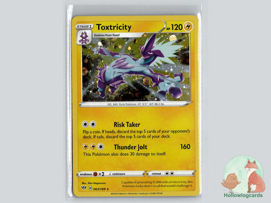 Toxtricity (063/189) - Darkness Ablaze Pokémon Card