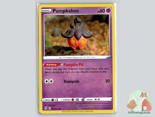 Pumpkaboo (076/203) Pokémon Card