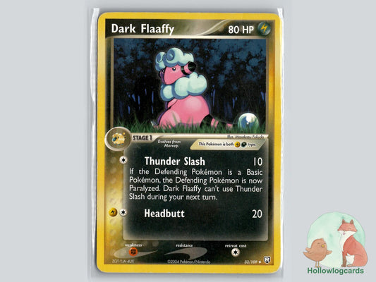 Dark Flaaffy (33/109) - Team Rocket Returns Pokémon Card