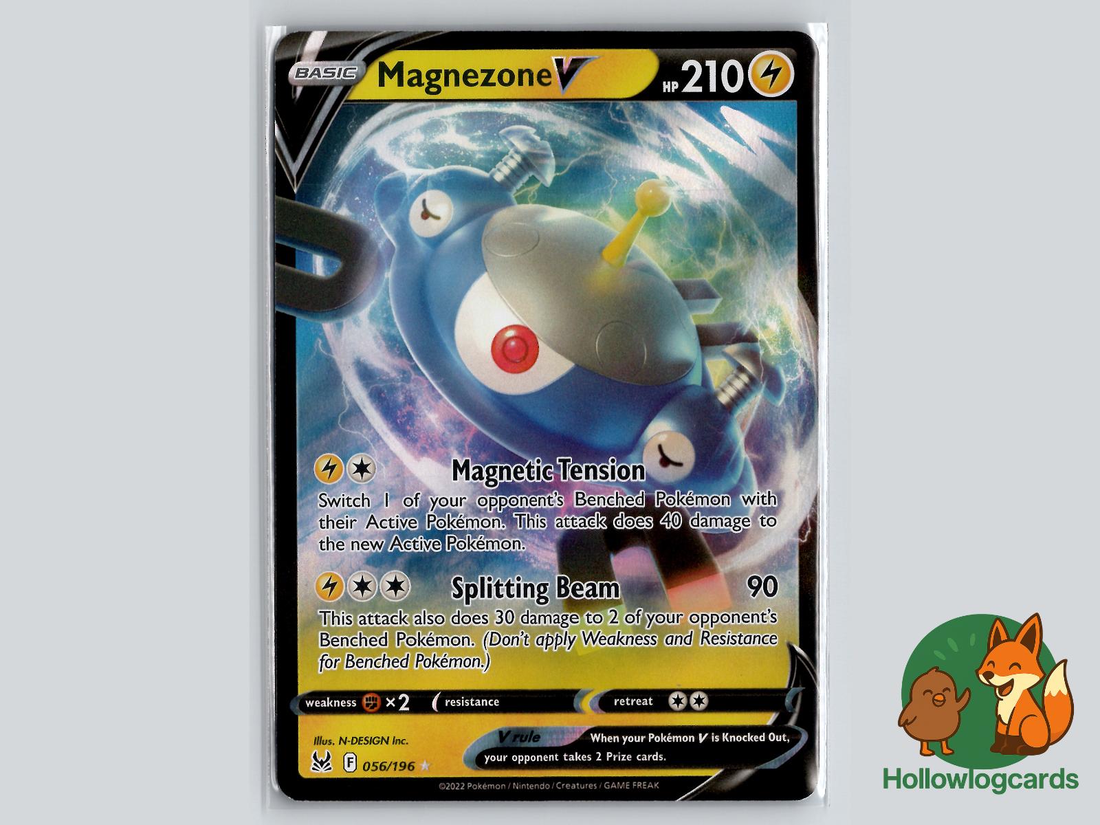 Magnezone V (056/196) - Lost Origin Pokémon Card