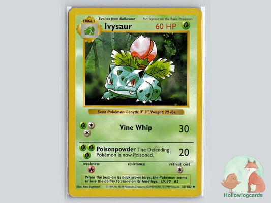Ivysaur (30/102) - Base Pokémon Card