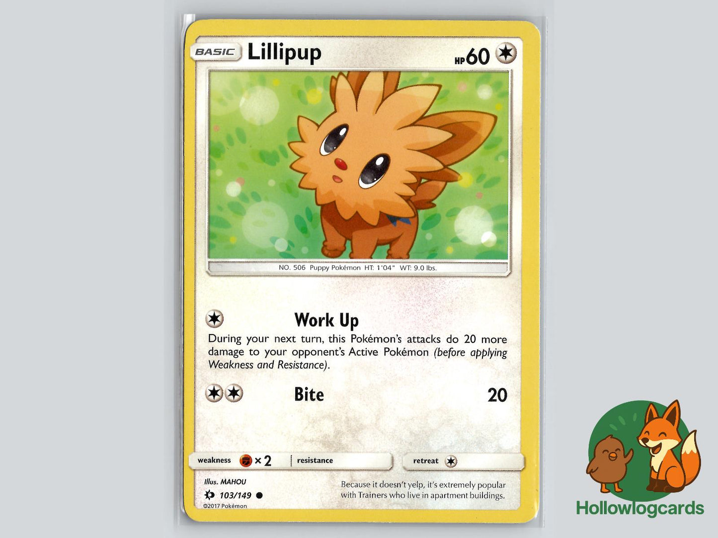 Lillipup (103/149) - Base Pokémon Card