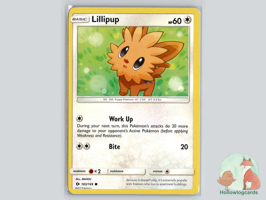 Lillipup (103/149) - Base Pokémon Card
