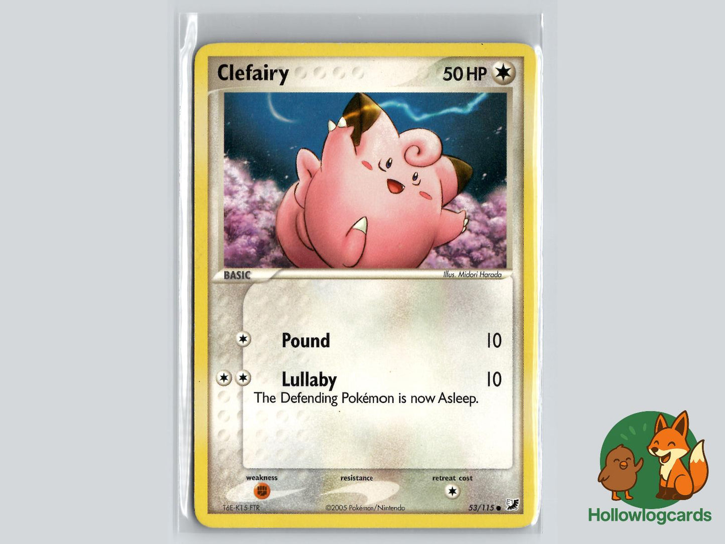 Clefairy (53/115) - Unseen Forces Pokémon Card