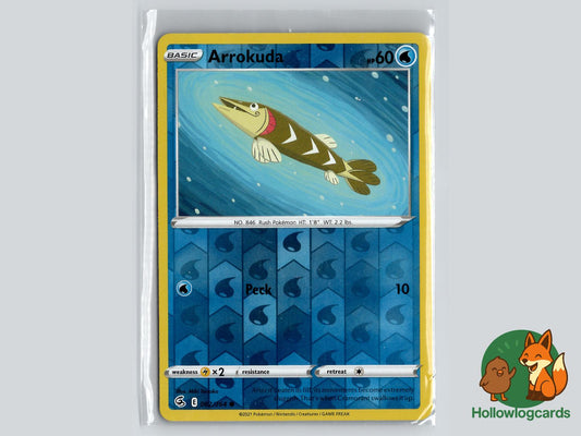Arrokuda (082/264) - Fusion Strike Pokémon Card