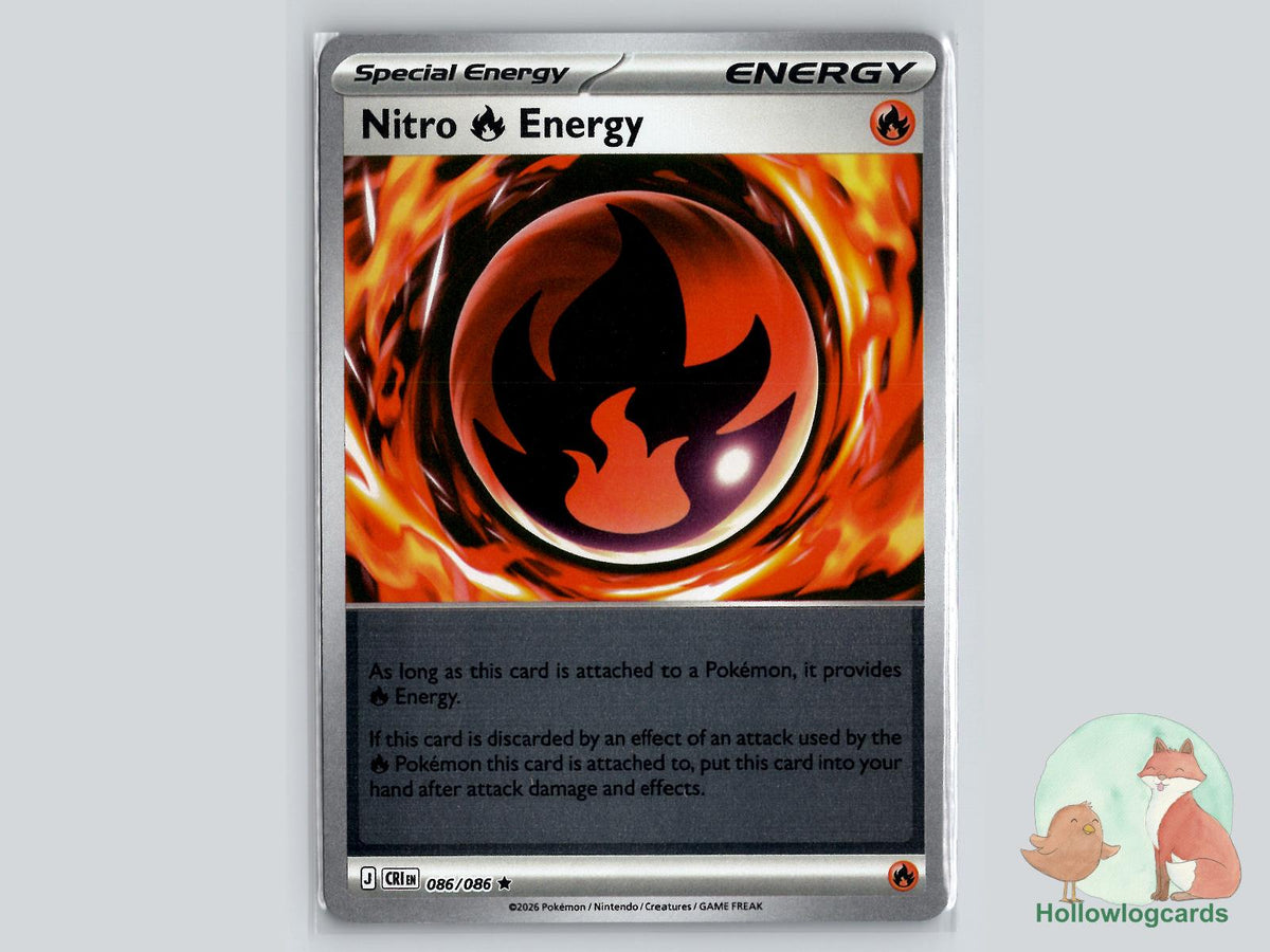 Nitro R Energy (086/086) Pokémon Card