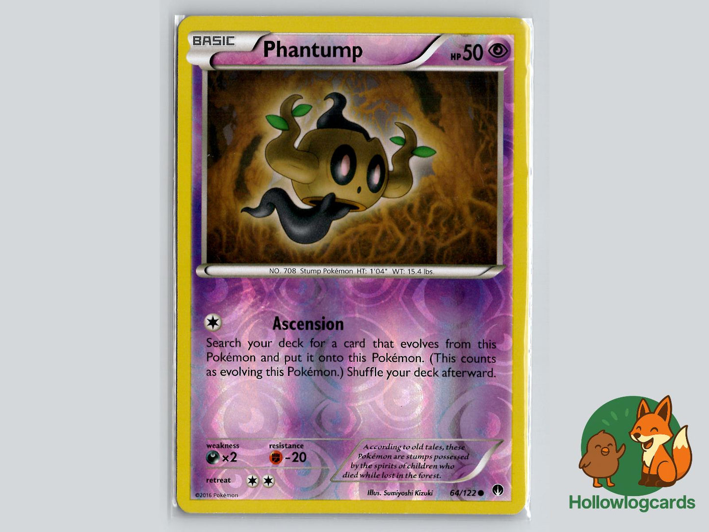Phantump (64/122) - BREAKpoint Pokémon Card