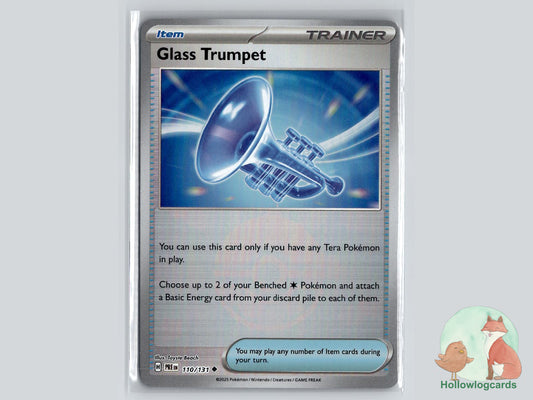 Glass Trumpet (110/131) - Prismatic Evolutions Pokémon Card