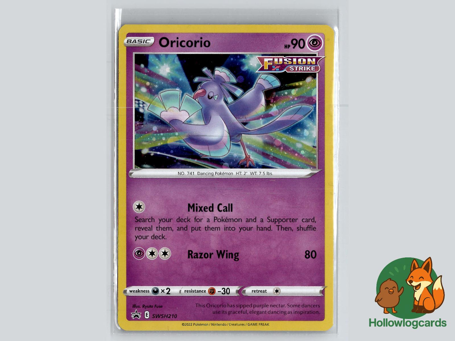 Oricorio (SWSH210) - Sword & Shield Pokémon Card