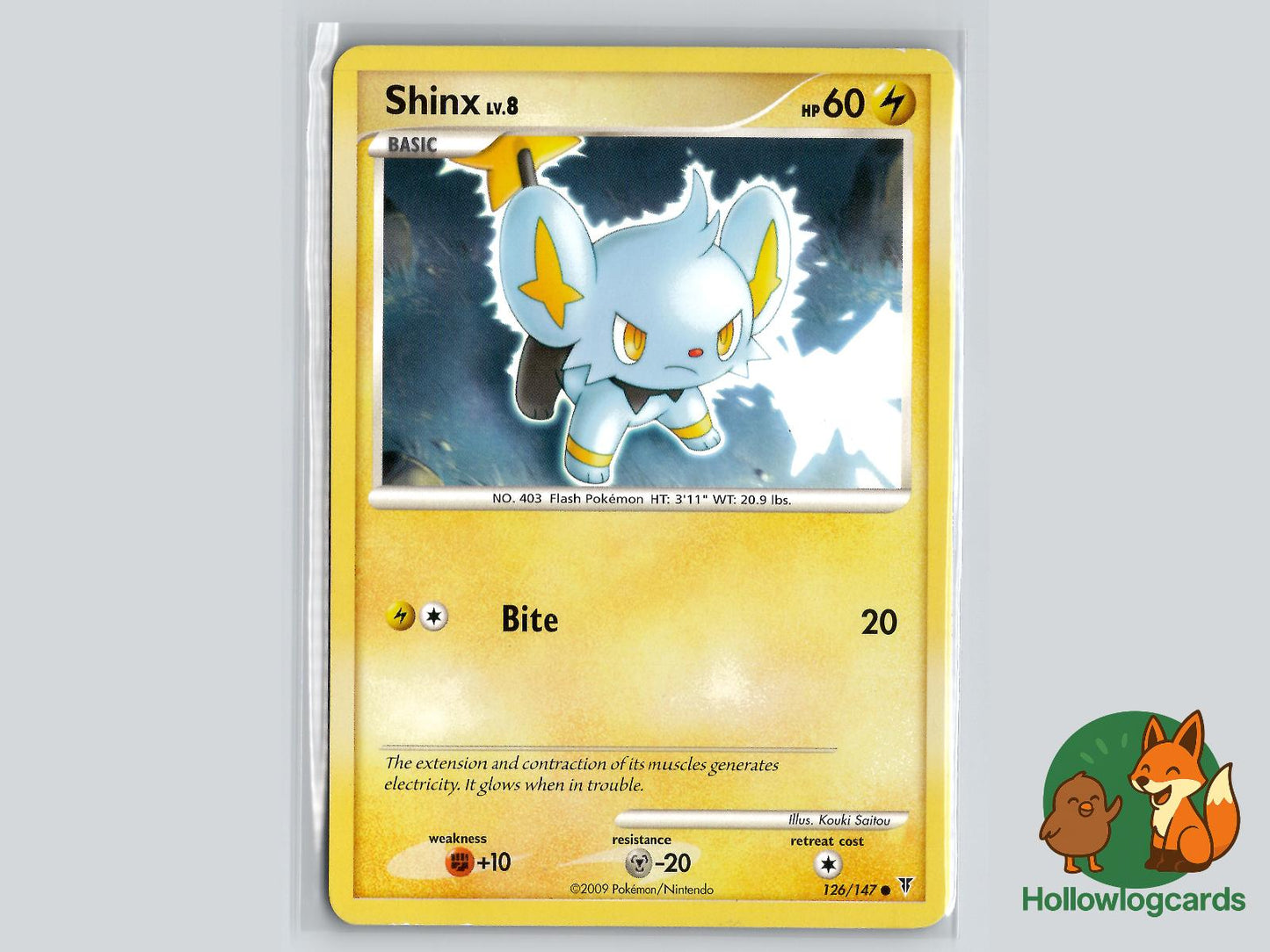 Shinx (126/147) - Supreme Victors Pokémon Card