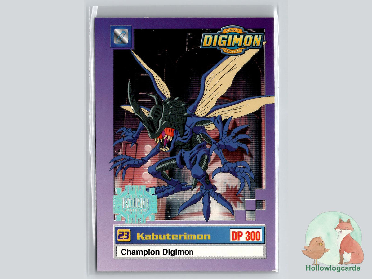 Kabuterimon (25/34) 1999 Upper Deck Digimon card