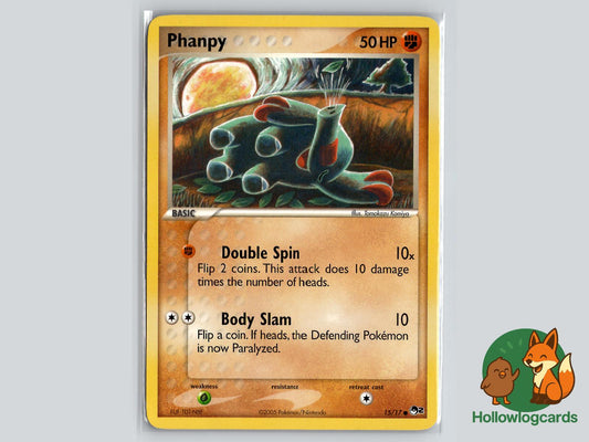 Phanpy (15/17) - POP Series 2 Pokémon Card