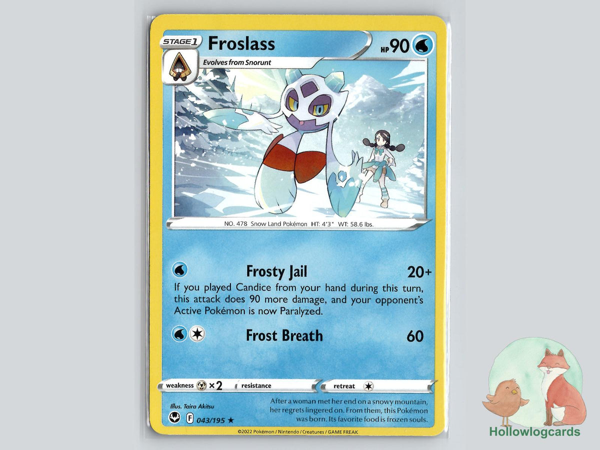 Froslass (043/195) - Silver Tempest Pokémon Card