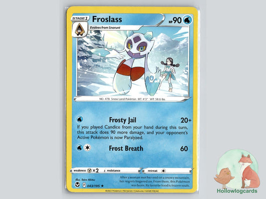 Froslass (043/195) - Silver Tempest Pokémon Card