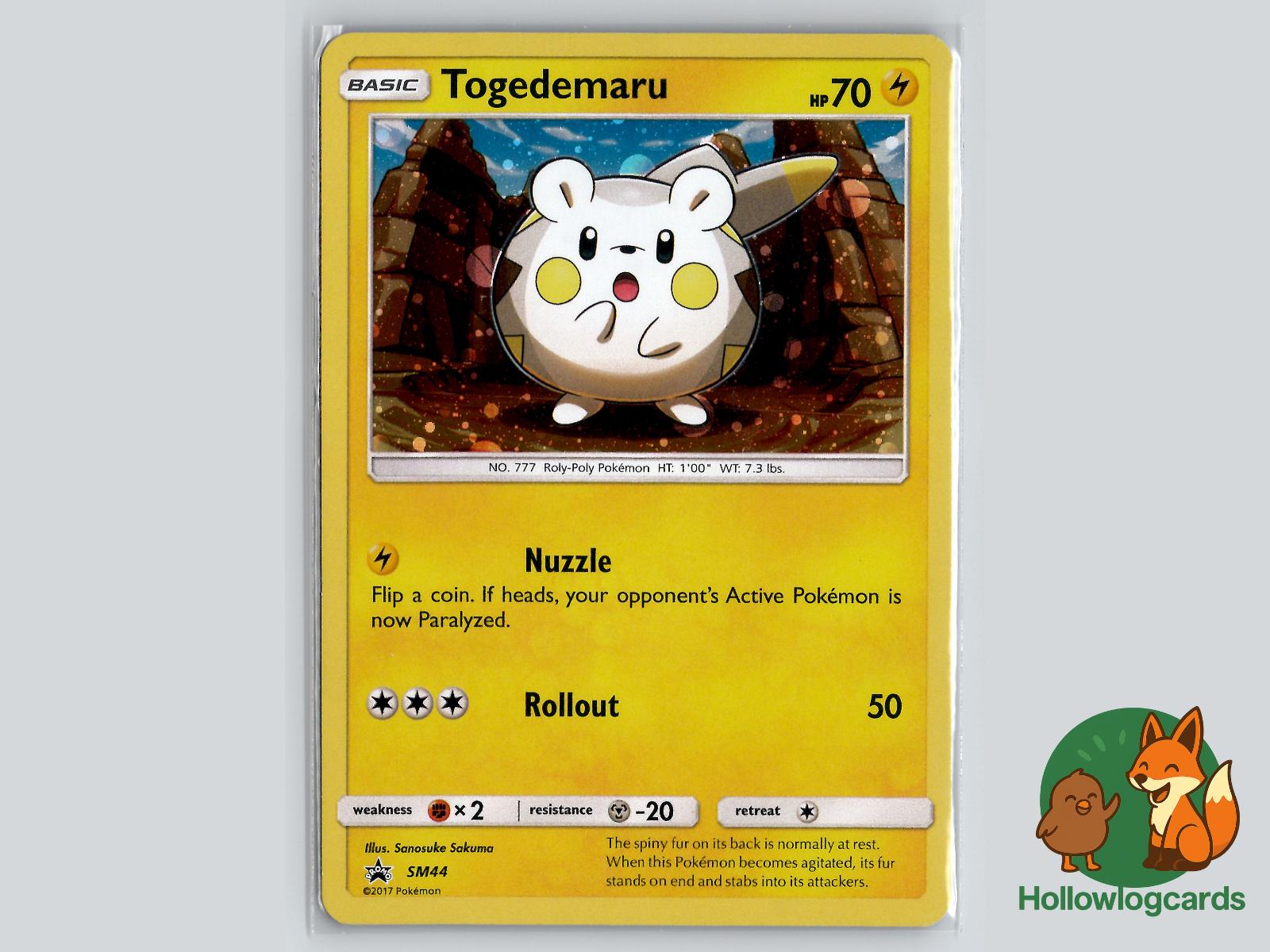Togedemaru (SM44) - Sun & Moon Pokémon Card