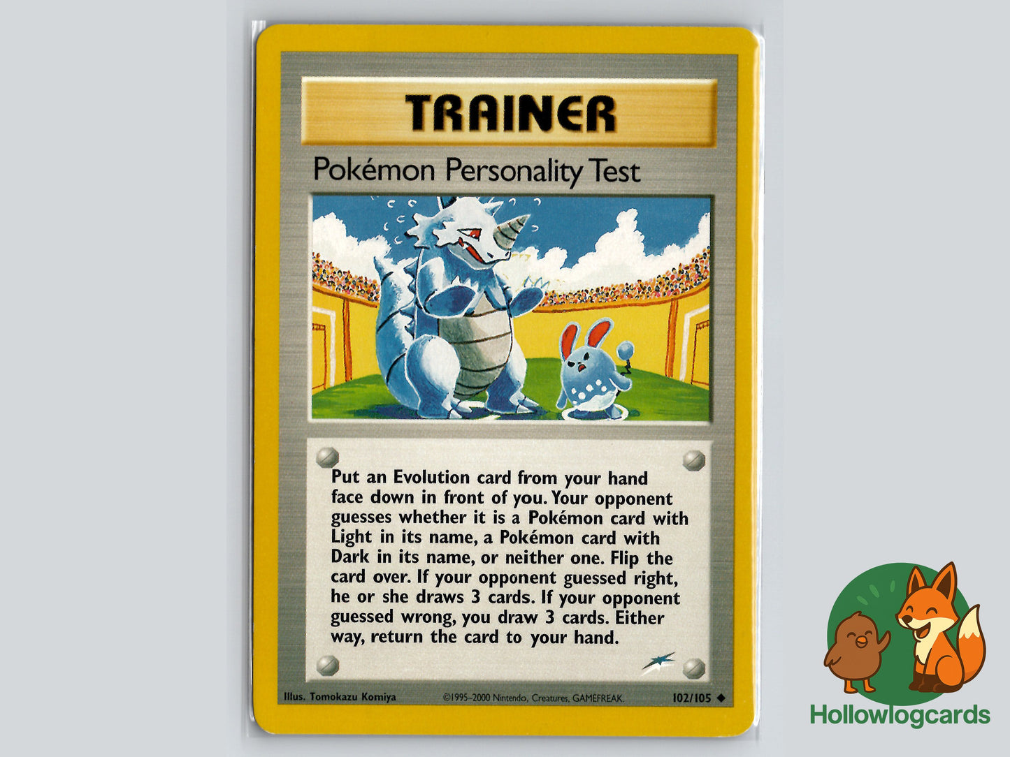 Image of Pokemon Personality Test Neo Destiny (N4) #102