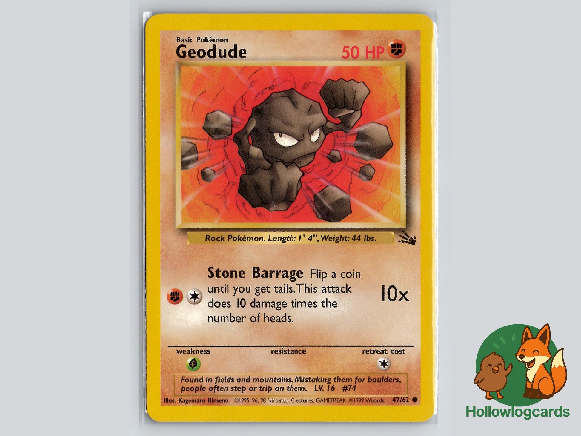 Image of Geodude Fossil (FO) #47