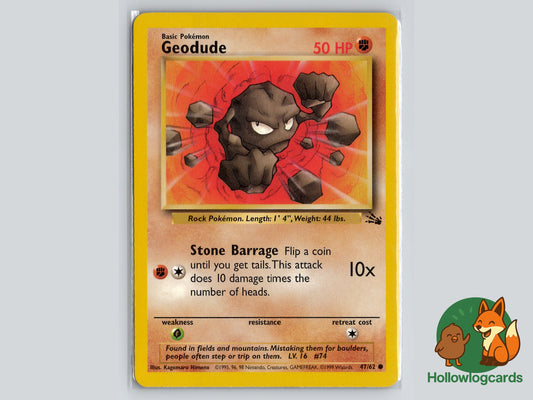 Image of Geodude Fossil (FO) #47