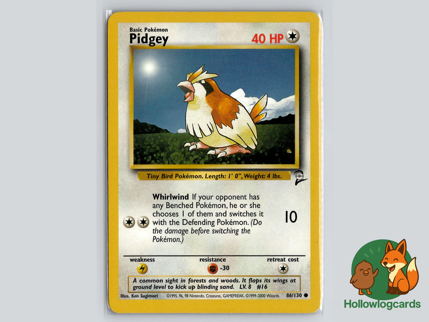 Image of Pidgey Base Set 2 (B2) #86