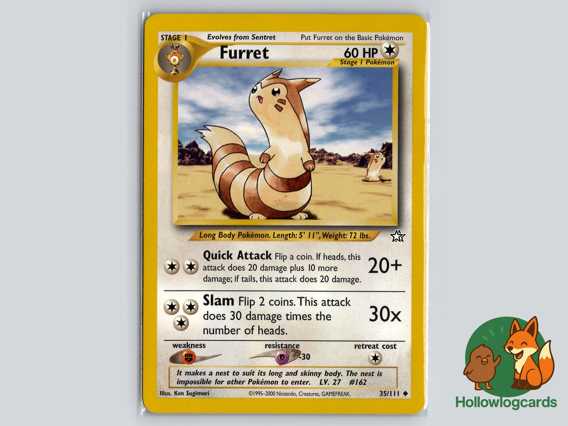 Image of Furret Neo Genesis (N1) #35