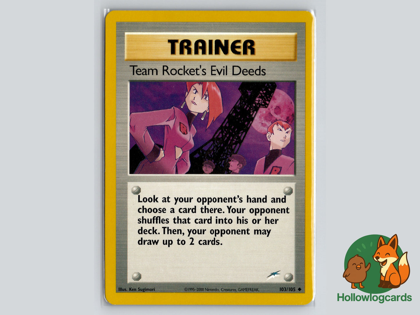 Image of Team Rockets Evil Deeds Neo Destiny (N4) #103