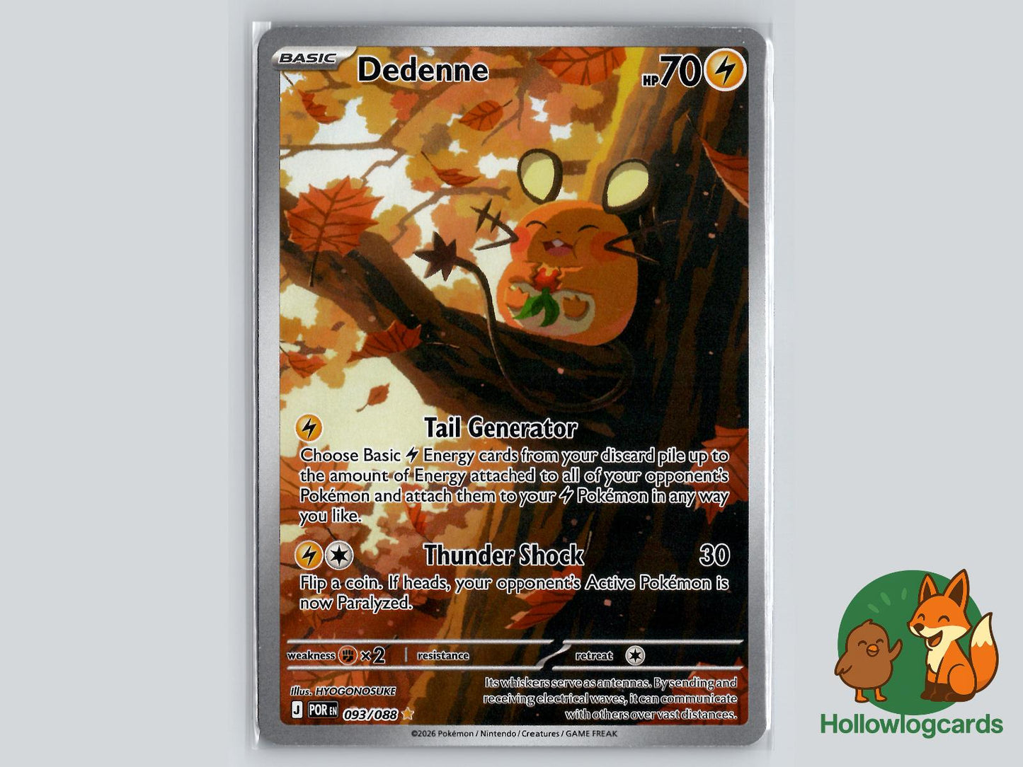 Dedenne (093/088) Pokémon Card