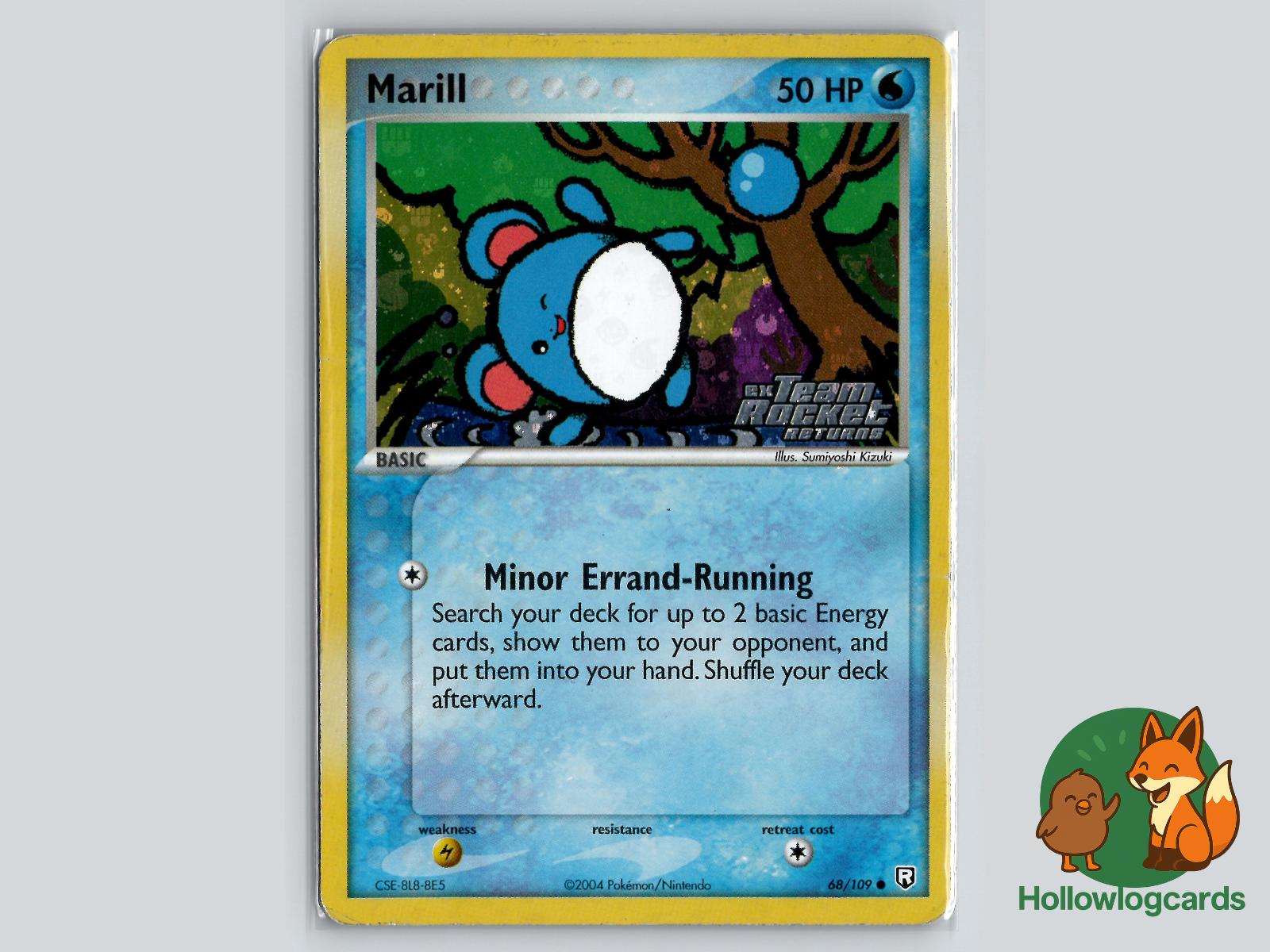Marill (68/109) - Team Rocket Returns Pokémon Card