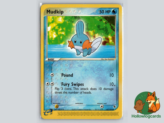 Mudkip (60/109) - Ruby & Sapphire Pokémon Card