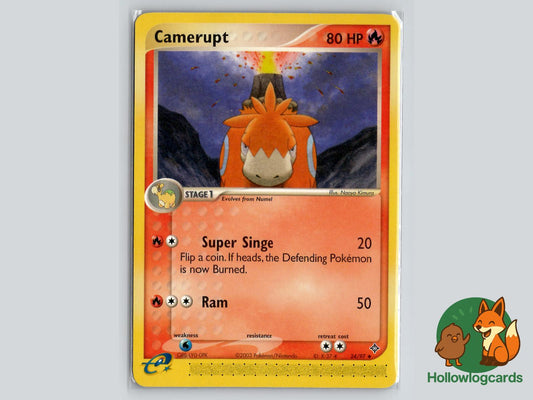 Camerupt (24/97) - Dragon Pokémon Card