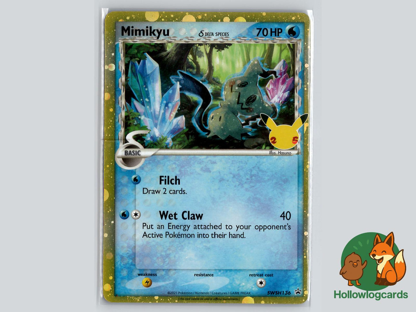 Mimikyu (SWSH136) - Sword & Shield Pokémon Card