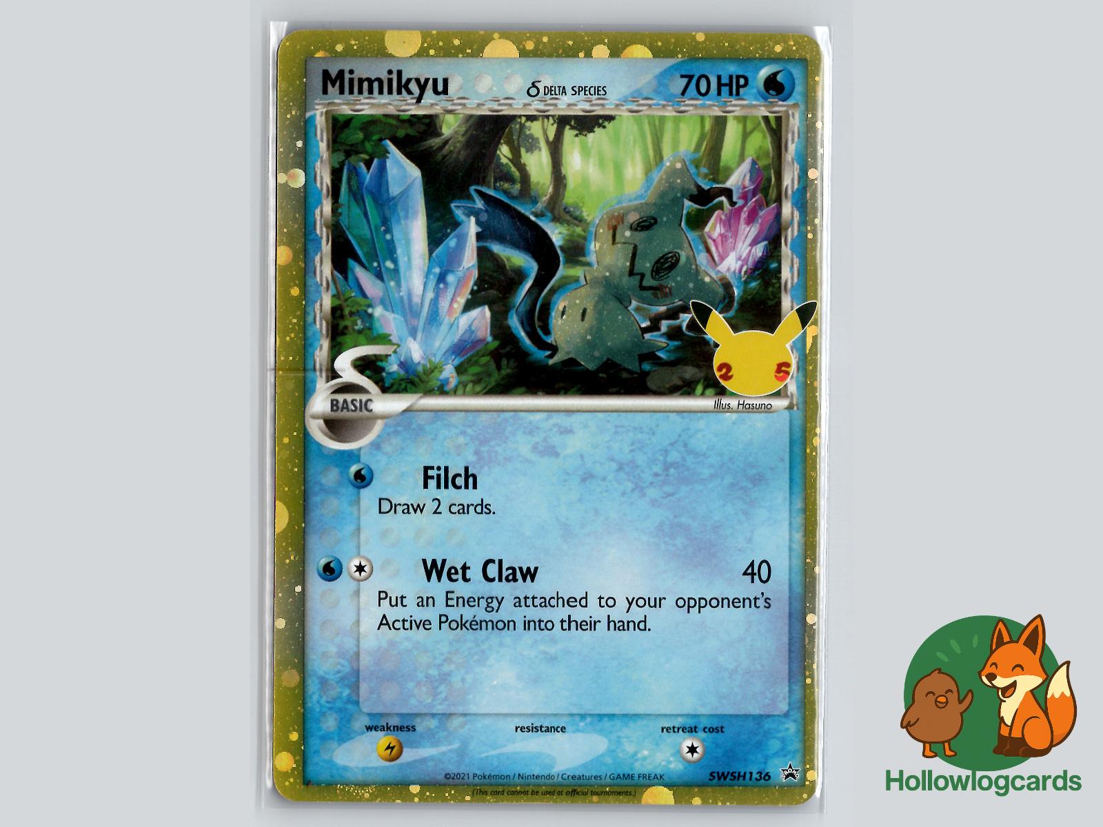 Mimikyu (SWSH136) - Sword & Shield Pokémon Card