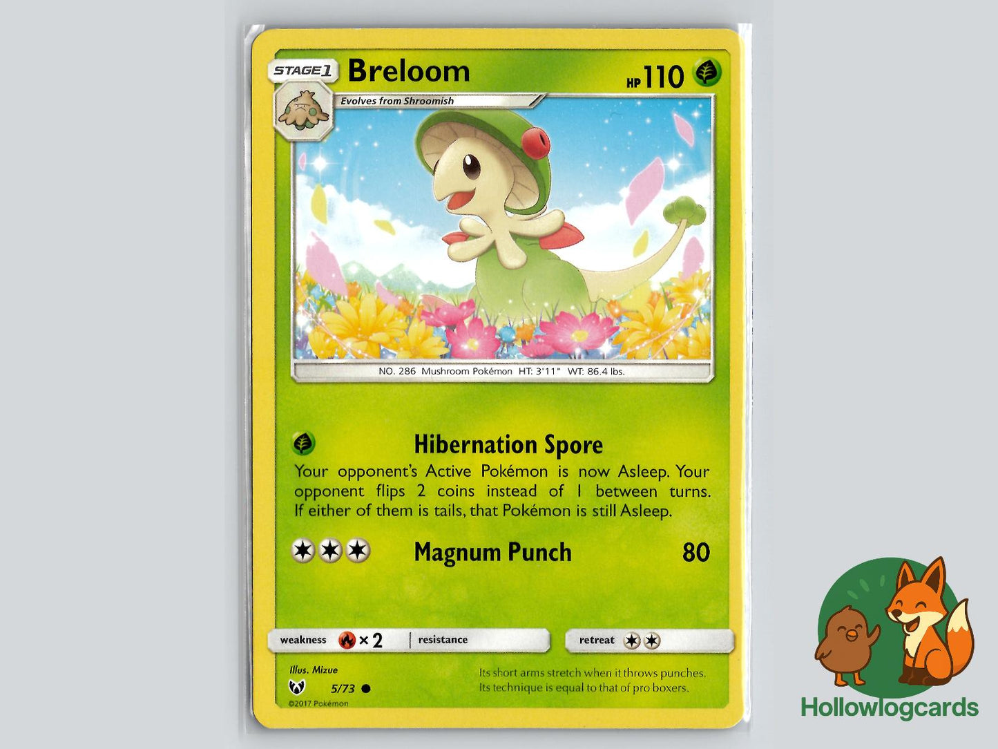 Breloom (5/73) - Shining Legends Pokémon Card