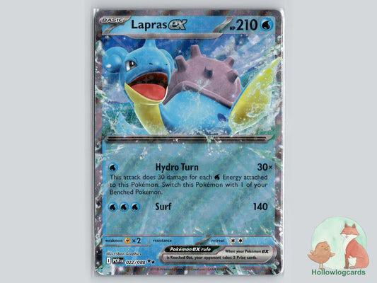 Lapras ex (022/088) Pokémon Card