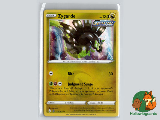 Zygarde (118/203) - Evolving Skies Pokémon Card