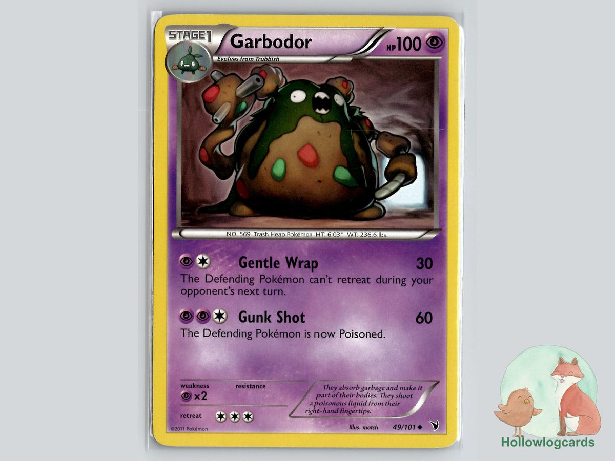 Garbodor (49/101) - Noble Victories Pokémon Card