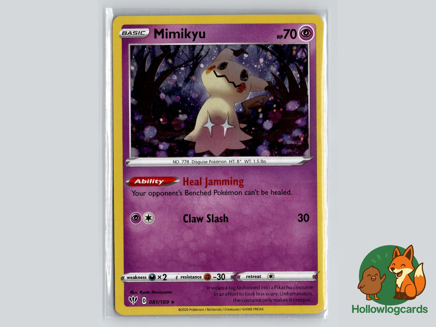 Mimikyu (081/189) - Miscellaneous Cards & Products Pokémon Card