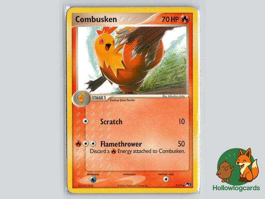 Combusken (7/17) - POP Series 3 Pokémon Card