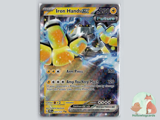 Iron Hands ex (031/131) - Prismatic Evolutions Pokémon Card
