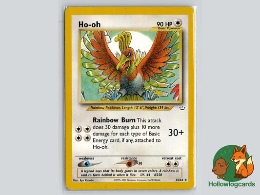 Ho (18/64) - Neo Revelation Pokémon Card